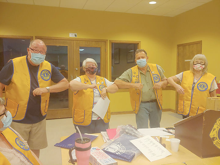 Angleton Lion's Club inducts new members